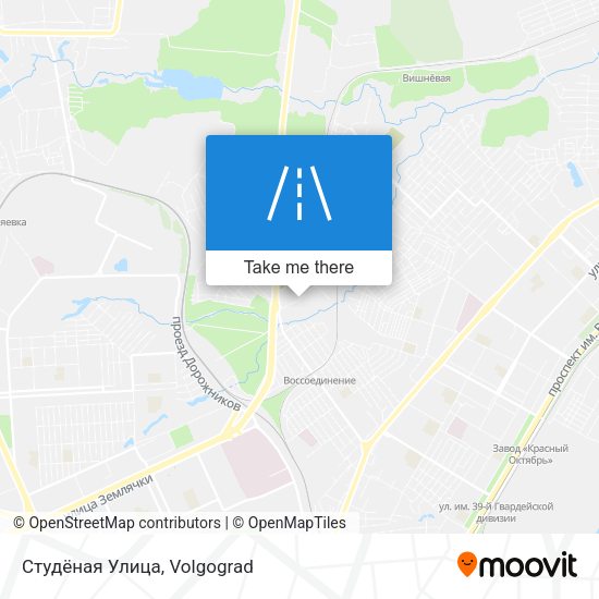 Студёная Улица map