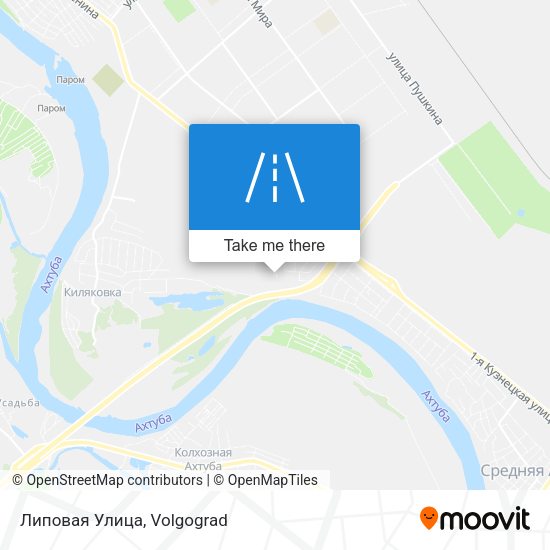 Липовая Улица map