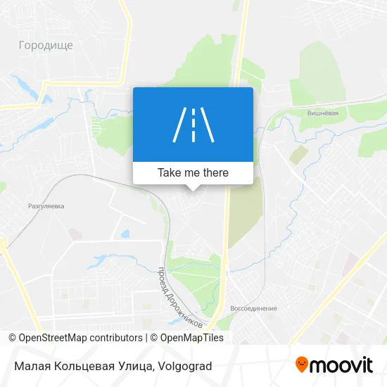 Малая Кольцевая Улица map