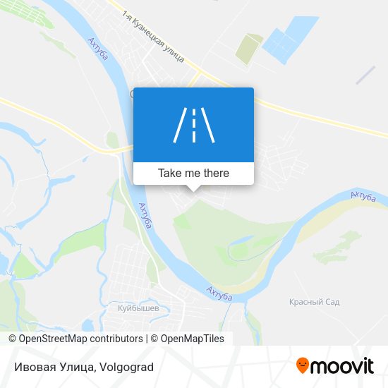 Ивовая Улица map