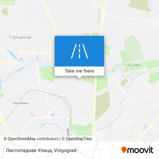 Листопадная Улица map