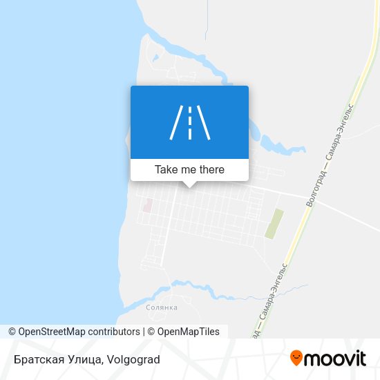 Братская Улица map