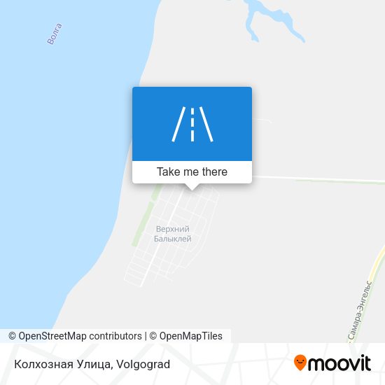Колхозная Улица map