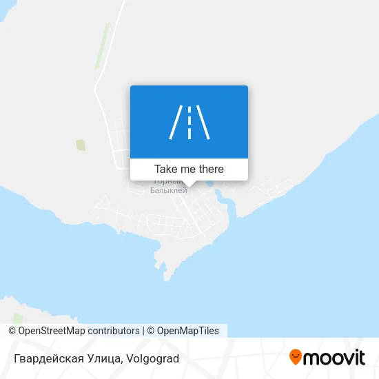 Гвардейская Улица map