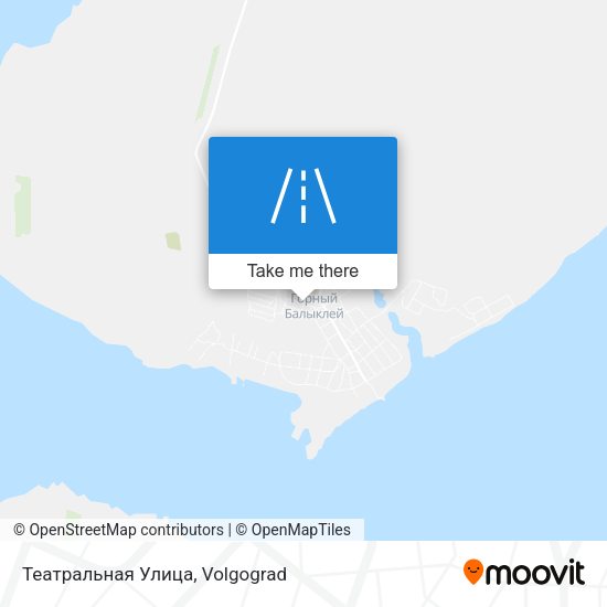 Театральная Улица map