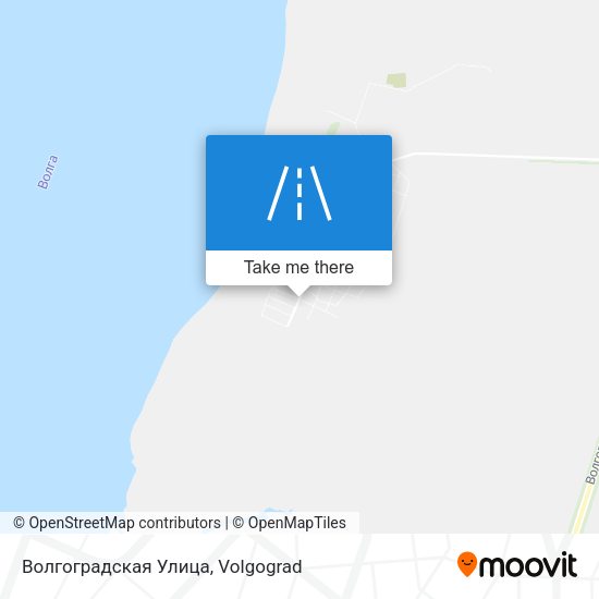 Волгоградская Улица map