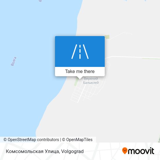 Комсомольская Улица map