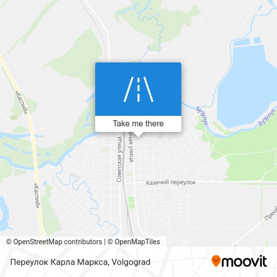Переулок Карла Маркса map