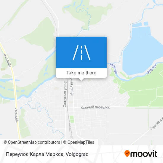Переулок Карла Маркса map