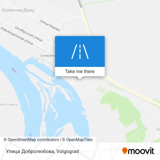 Улица Добролюбова map