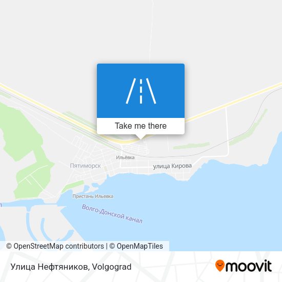 Улица Нефтяников map