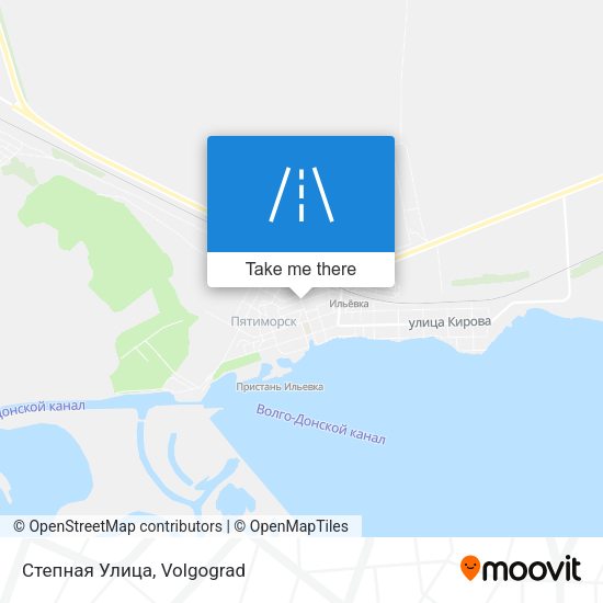 Степная Улица map