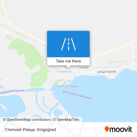 Степная Улица map