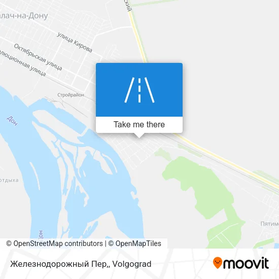 Железнодорожный Пер, map