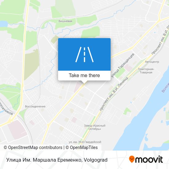 Улица Им. Маршала Еременко map