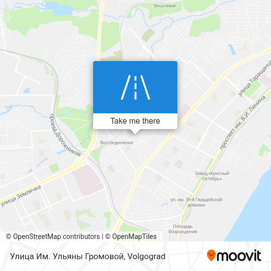 Улица Им. Ульяны Громовой map