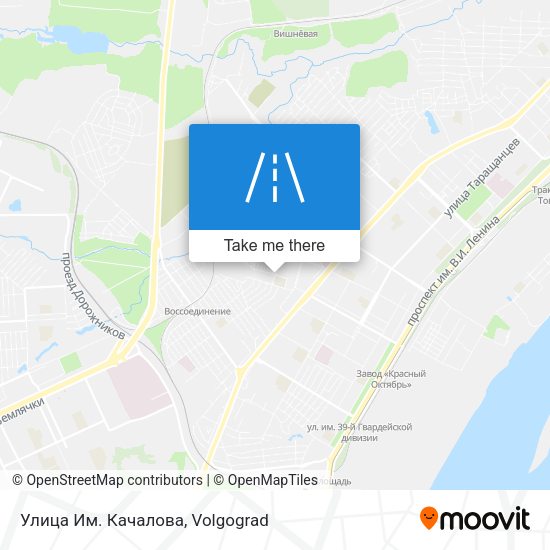 Улица Им. Качалова map