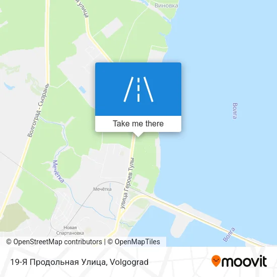 19-Я Продольная Улица map