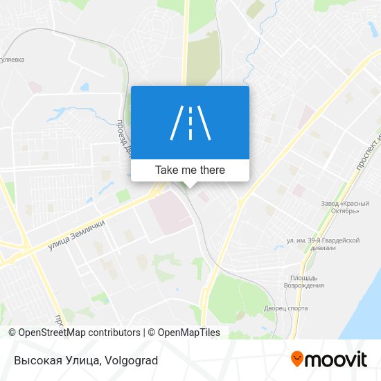 Высокая Улица map