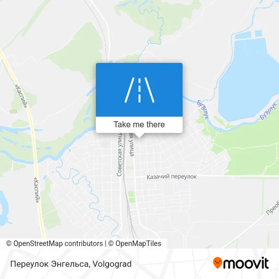 Переулок Энгельса map