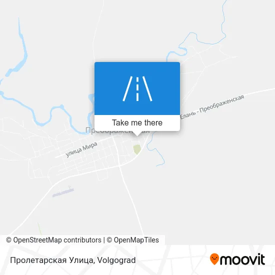 Пролетарская Улица map