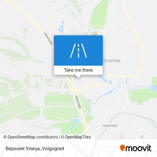 Верхняя Улица map