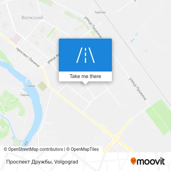 Проспект Дружбы map