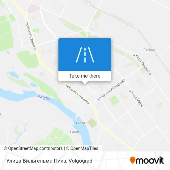 Улица Вильгельма Пика map