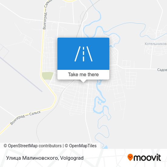 Улица Малиновского map