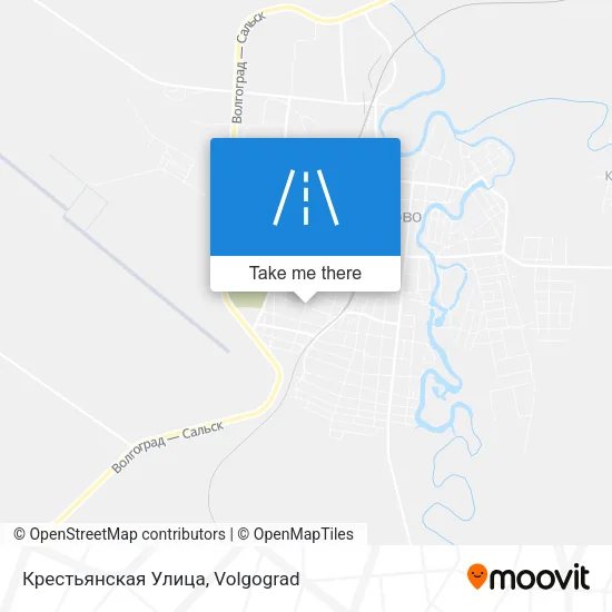 Крестьянская Улица map