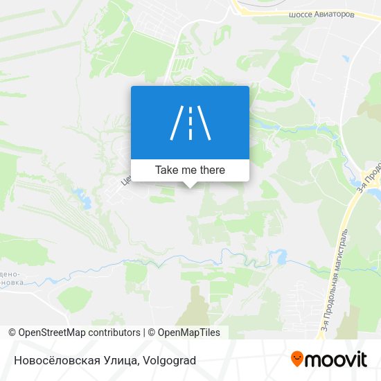 Новосёловская Улица map
