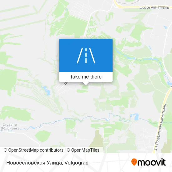 Новосёловская Улица map