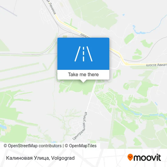 Калиновая Улица map