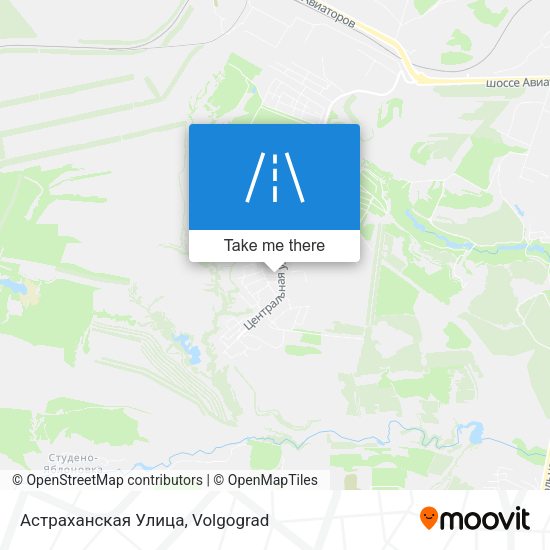 Астраханская Улица map