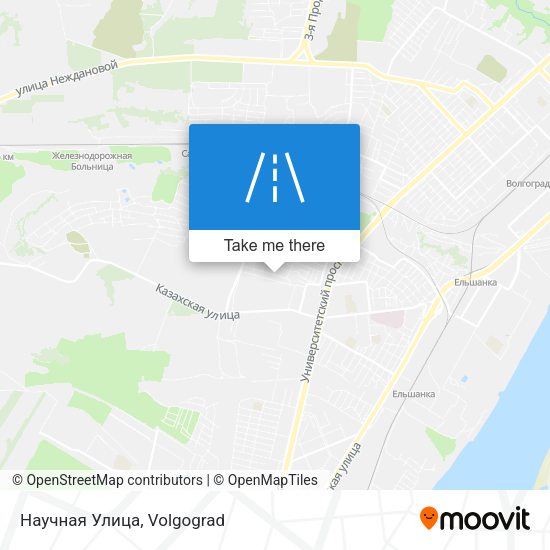 Научная Улица map