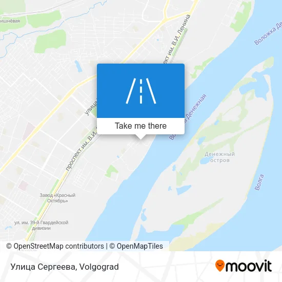 Улица Сергеева map