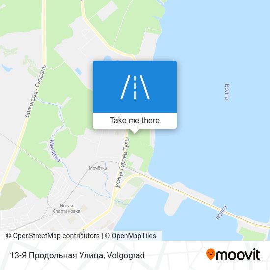 13-Я Продольная Улица map