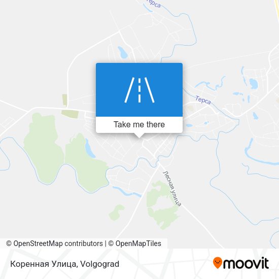 Коренная Улица map