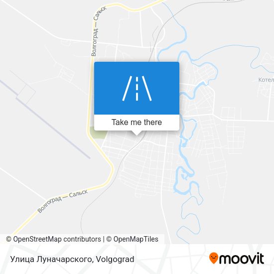 Улица Луначарского map
