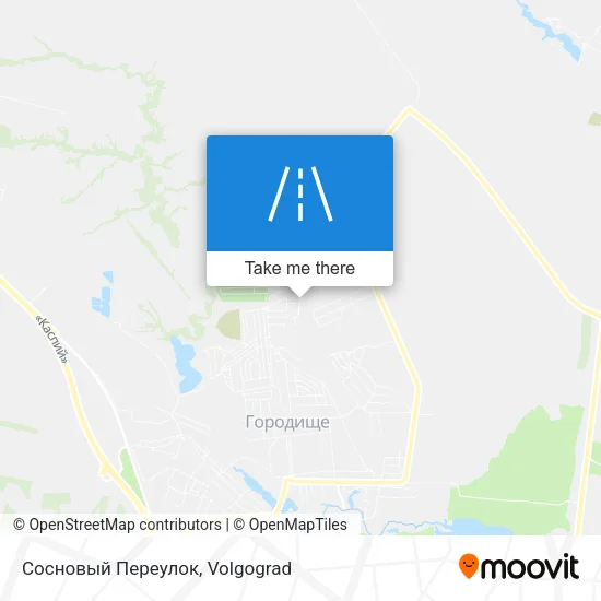 Сосновый Переулок map