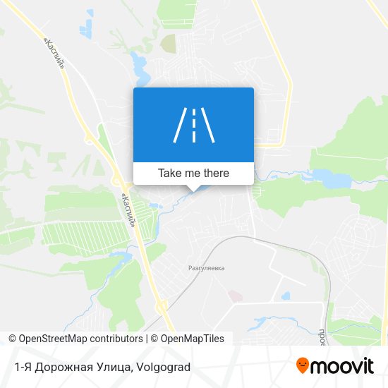 1-Я Дорожная Улица map