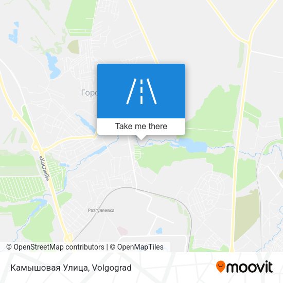 Камышовая Улица map