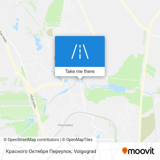 Красного Октября Переулок map
