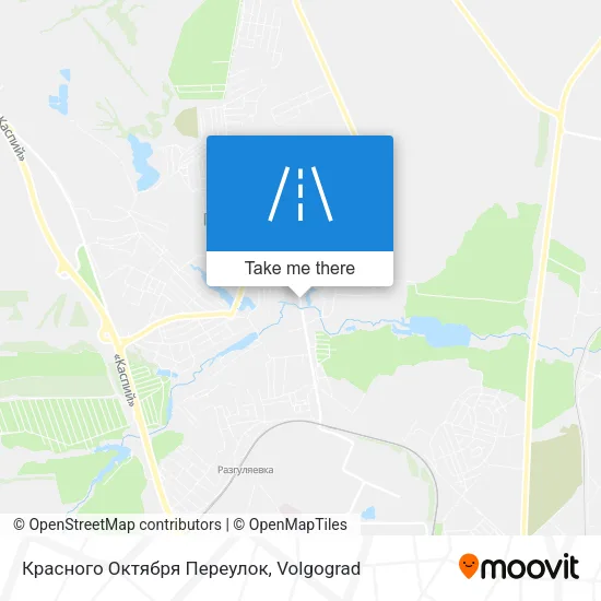 Красного Октября Переулок map