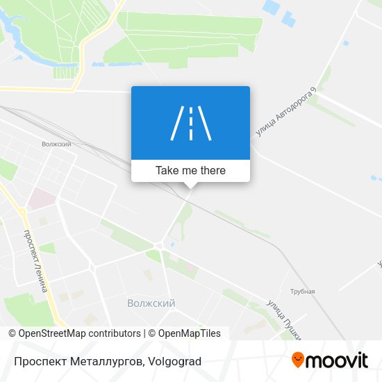 Проспект Металлургов map