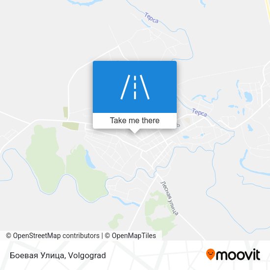 Боевая Улица map