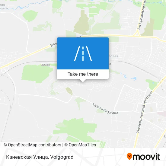 Каневская Улица map