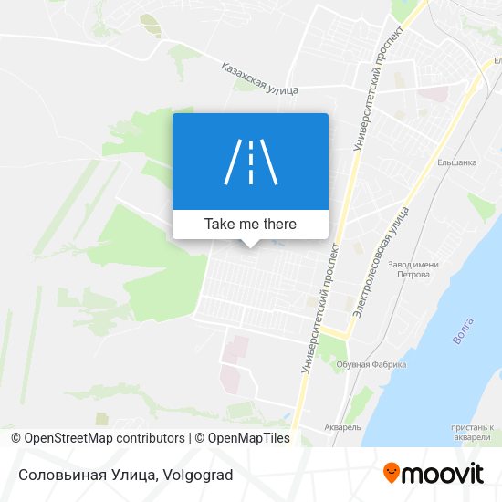 Соловьиная Улица map