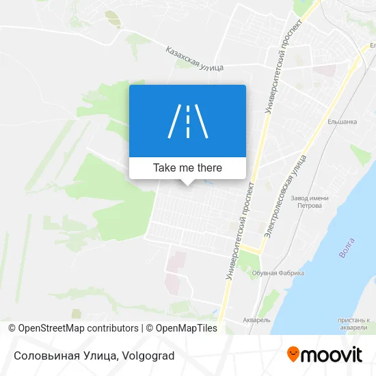 Соловьиная Улица map