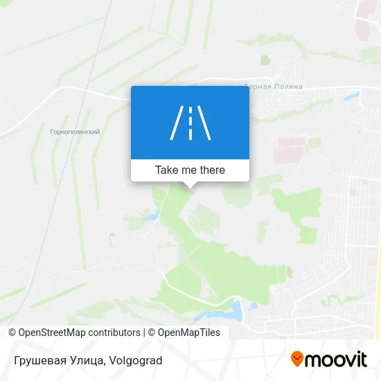 Грушевая Улица map